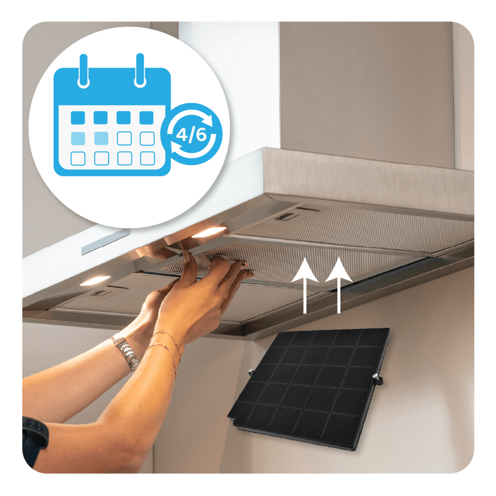 Koolstoffilter geschikt voor Airforce AFFCAF16CS