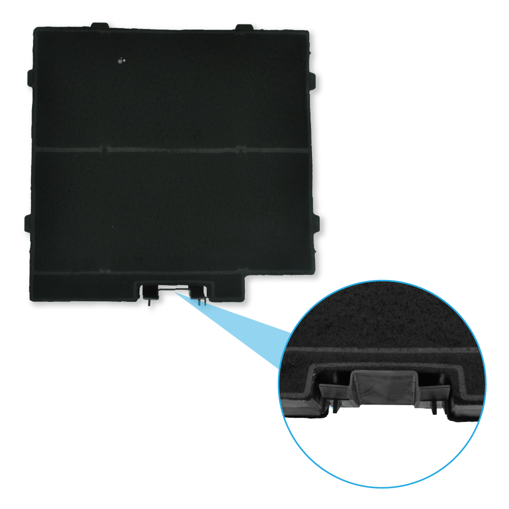 Koolstoffilter geschikt voor Bosch 11022296 / DWZ0DX0A0