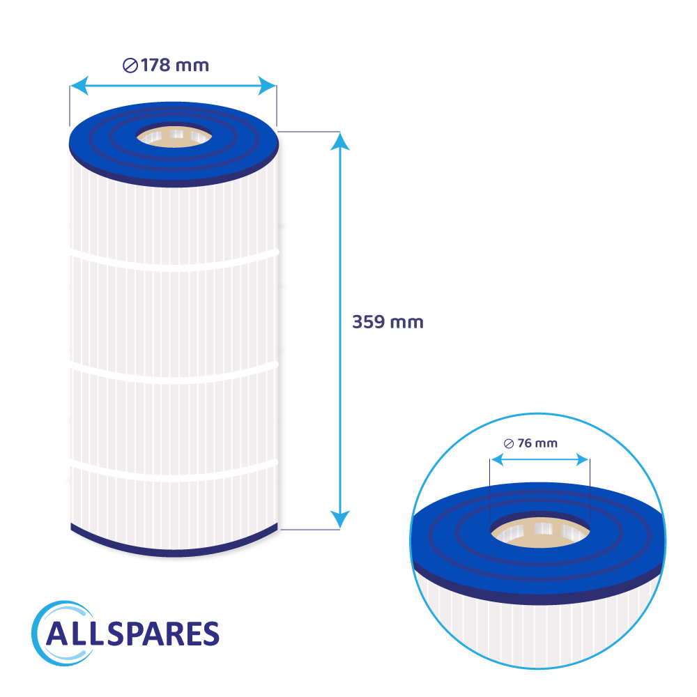 Zwembad Waterfilter geschikt voor Pentair Clean & Clear Plus 240 / H-RAF173572