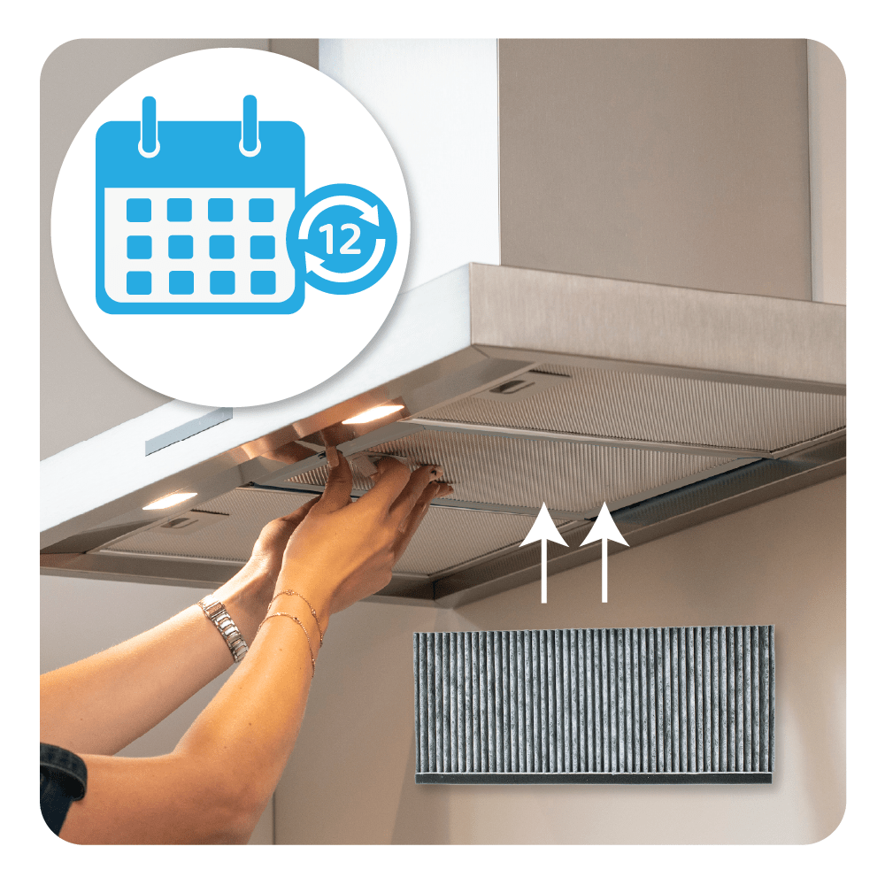 CleanAir Koolstoffilter geschikt voor Constructa 17006837