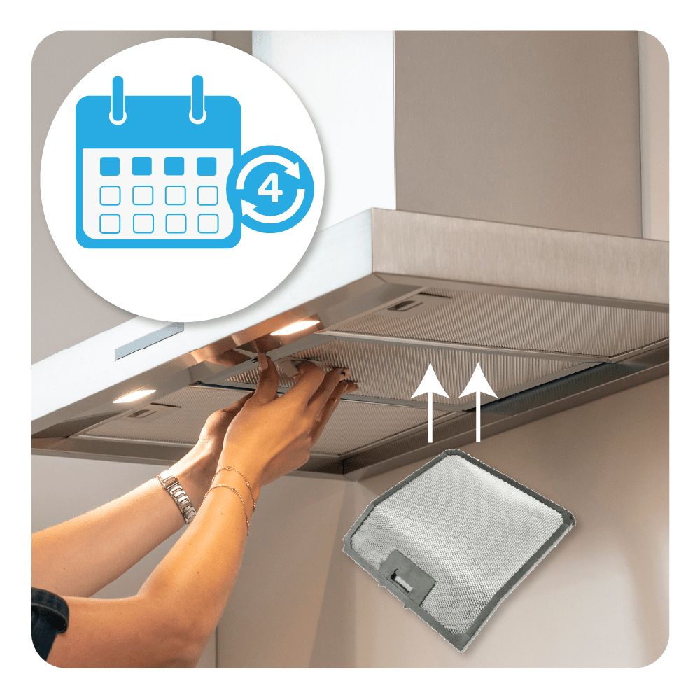 Koolstoffilter AF 300 / YT971.1000.09 geschikt voor Beko