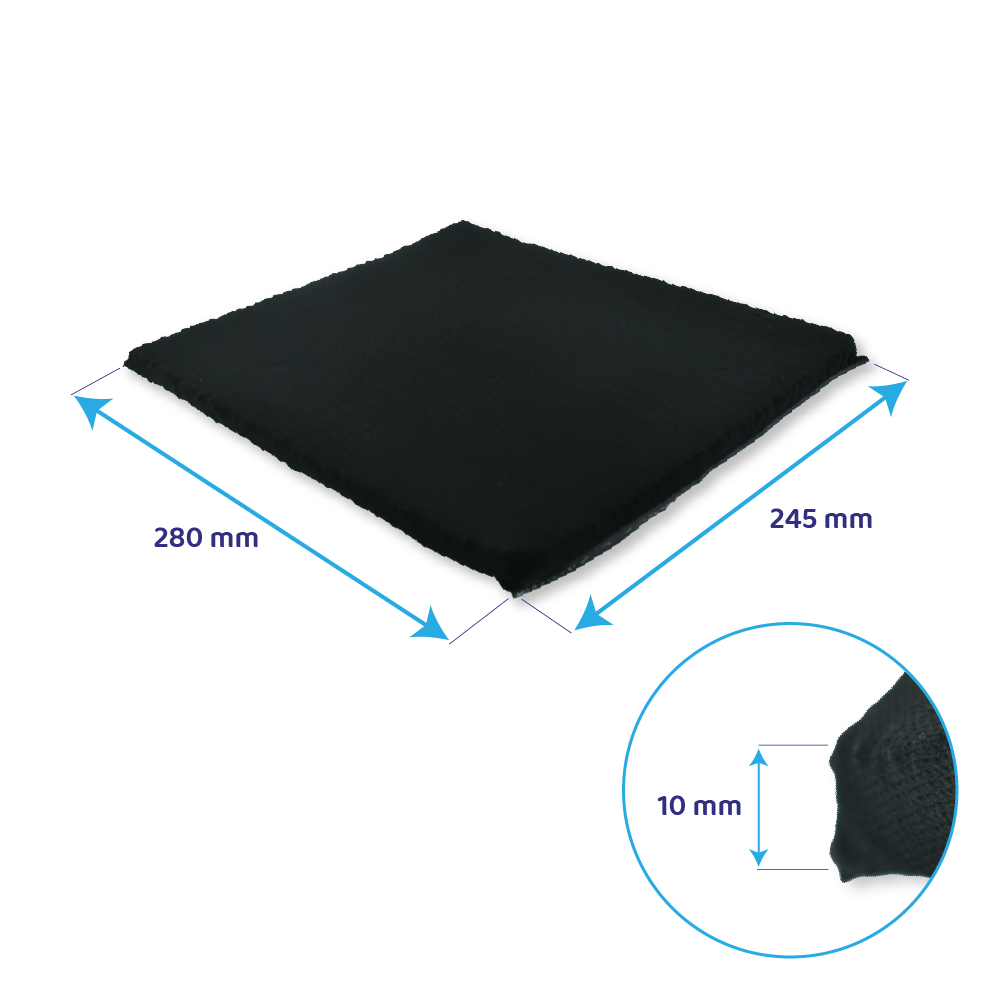 Longlife Koolstoffilter geschikt voor Whirlpool Type 31 / AMH290