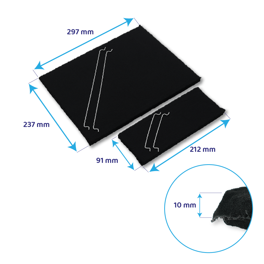 Zanussi Longlife Koolstoffilter MCFB79PL / 9029865863 (2st.)