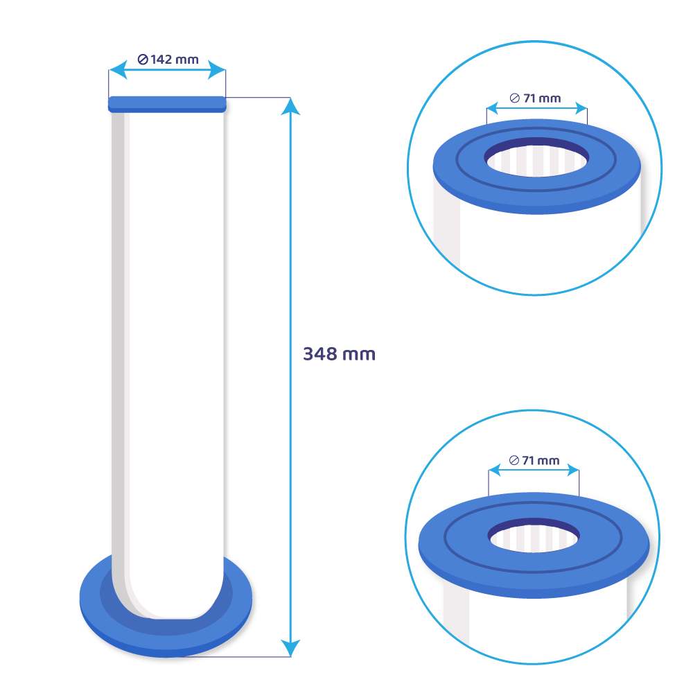 Darlly Spa Waterfilter Sundance Micro Clean Mini / 6473-283S