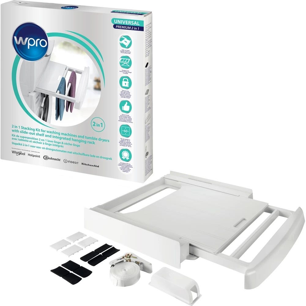 WPRO Stapelkit met uitschuifbare lade SKP101