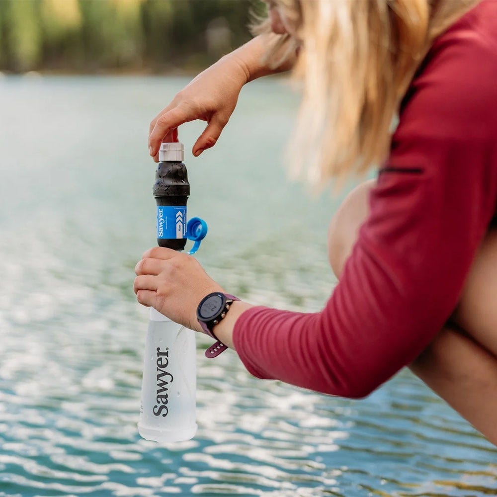 Sawyer Squeeze Waterfiltratiesysteem, CNOC Premium 1L Fles SP302