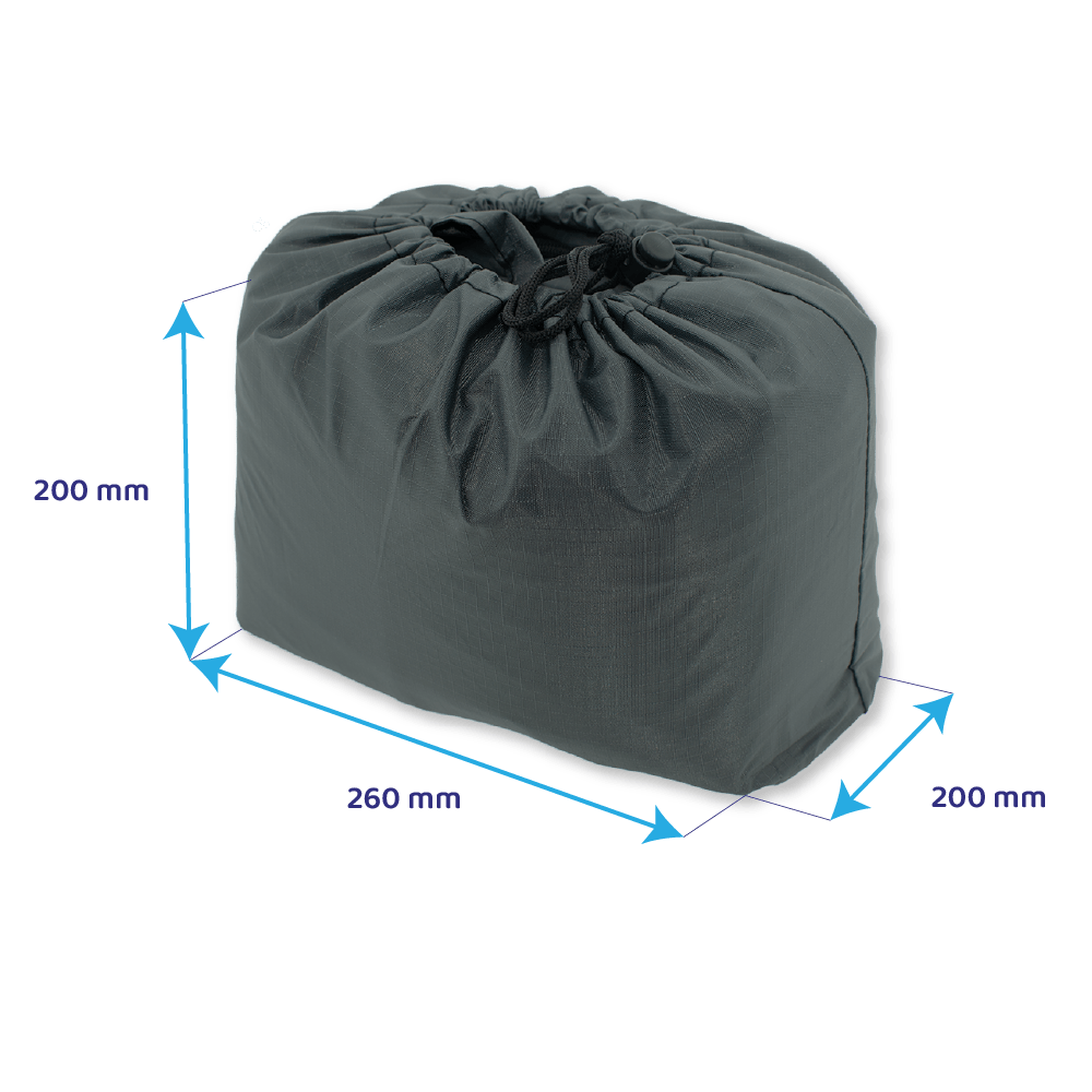 SpaLine deLuxe Beschermhoes Spa-Cover 200X200cm CAPDL-200