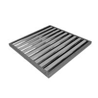 Lamellenfilter 500x500x25mm (Type B) voor Horeca Afzuigkap