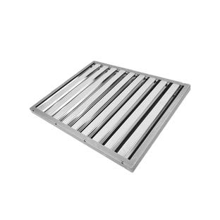 Lamellenfilter Zilver 400x500x25mm voor Horeca Afzuigkap