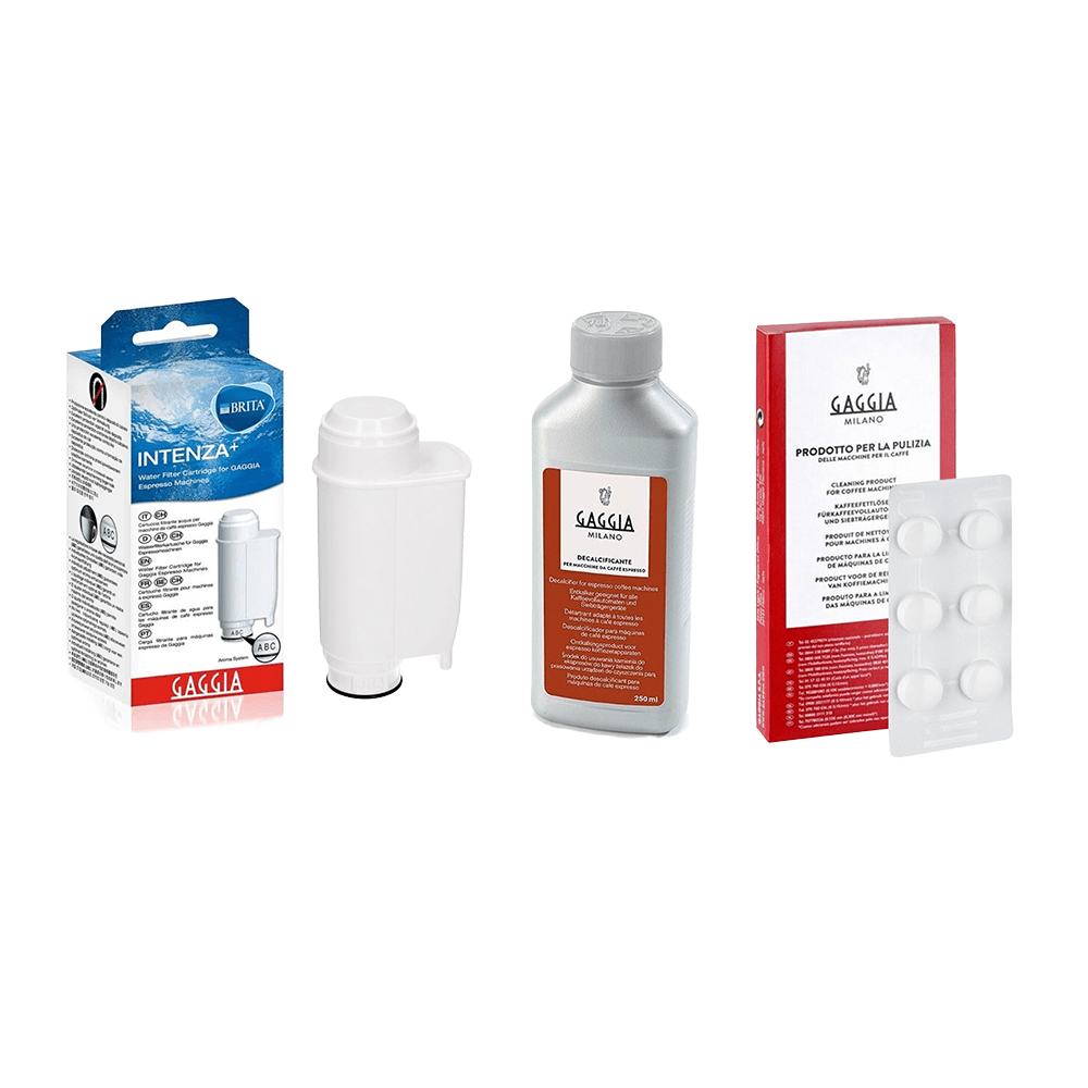 Gaggia Onderhoudsset Koffiemachine Ontkalker + Reinigingstabletten + Waterfilter