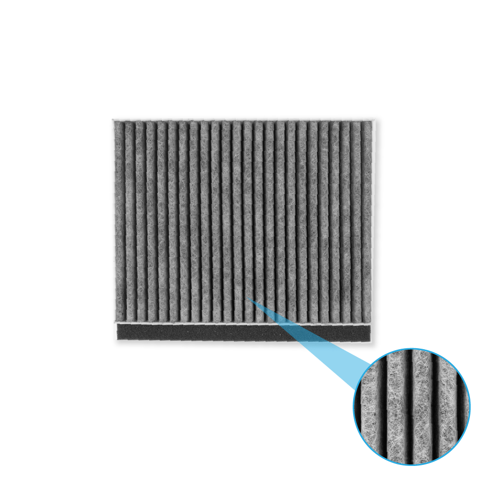 Bosch CleanAir Koolstoffilter 17006595 / DZZ1CX1B4 voor schachtbreedte van 260 mm