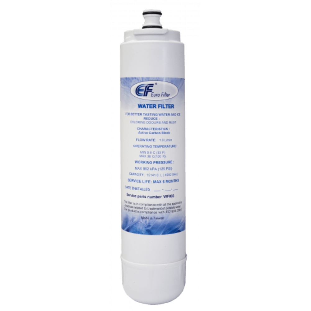 Eurofilter Waterfilter geschikt voor Bosch / Siemens / Neff / 3M / Whirlpool
