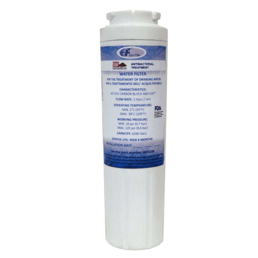 Eurofilter waterfilter geschikt voor Bosch / Siemens / Whirlpool / Amana / Gaggenau / KitchenAid / Maytag / Candy / Hotpoint Ariston