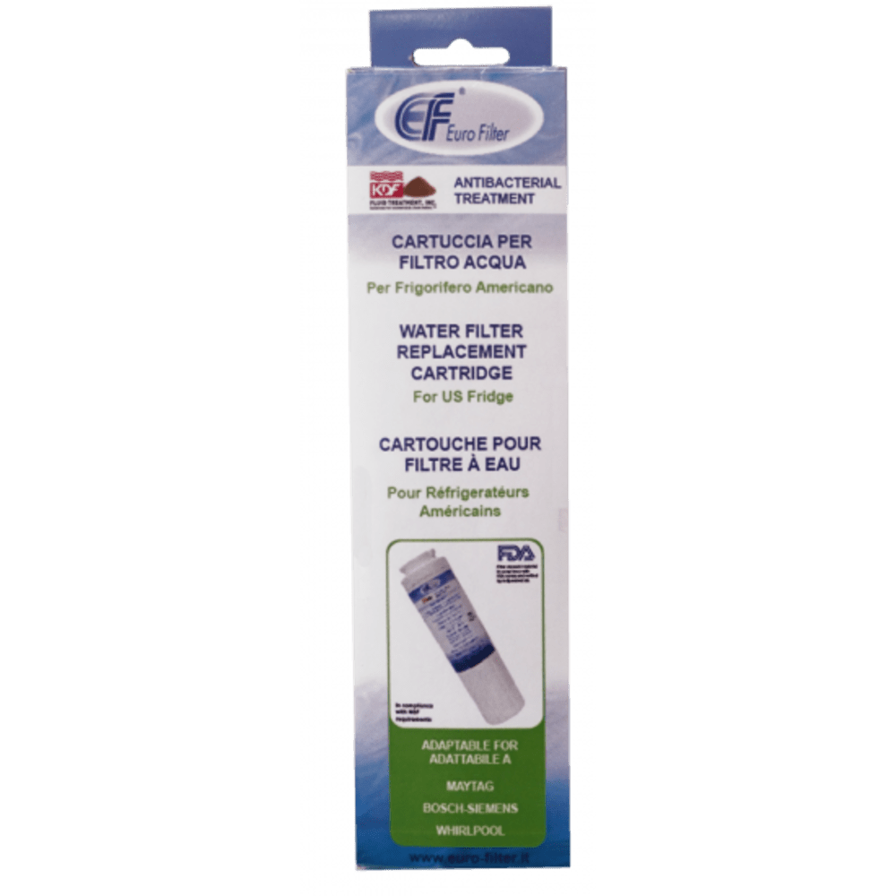 Eurofilter waterfilter geschikt voor Bosch / Siemens / Whirlpool / Amana / Gaggenau / KitchenAid / Maytag / Candy / Hotpoint Ariston