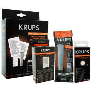Krups Onderhoudsset Koffiemachine Ontkalkingsmiddel + Reinigingstabletten + Waterfilter