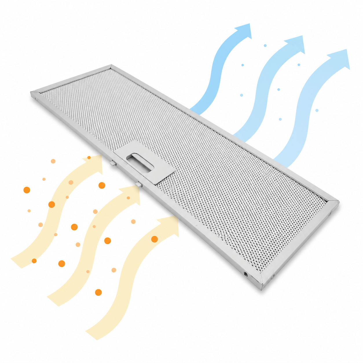 Arthur Martin Metaalfilter 460x178x9mm 4055379723