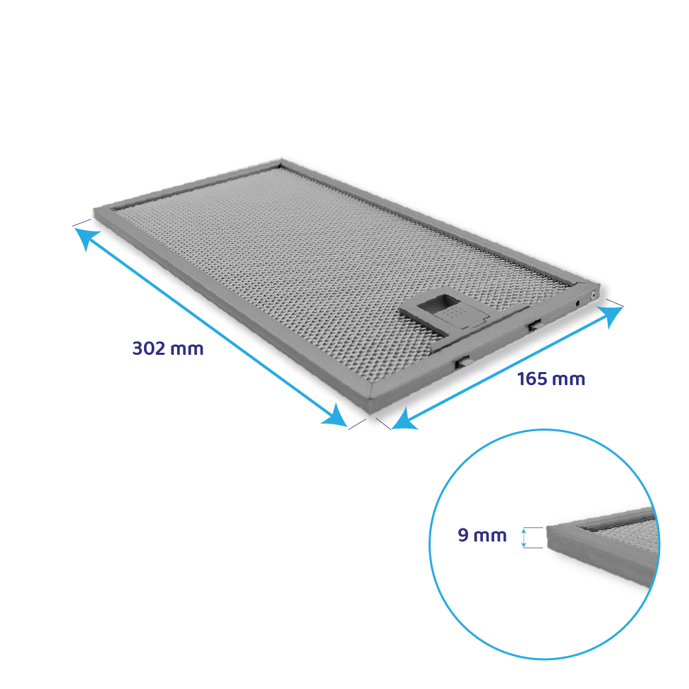 Constructa Metaalfilter 303x167mm 11004960