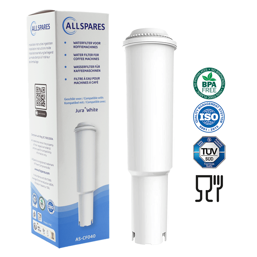 Waterfilter geschikt voor Jura White 60209