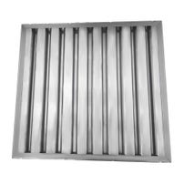 Lamellenfilter 495x495x25mm voor Horeca Afzuigkap