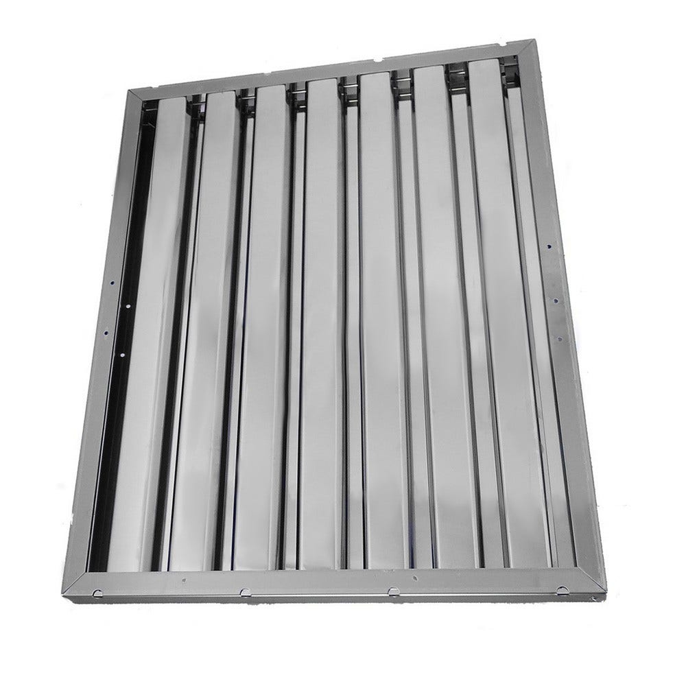Lamellenfilter 450x480x25mm voor Horeca Afzuigkap