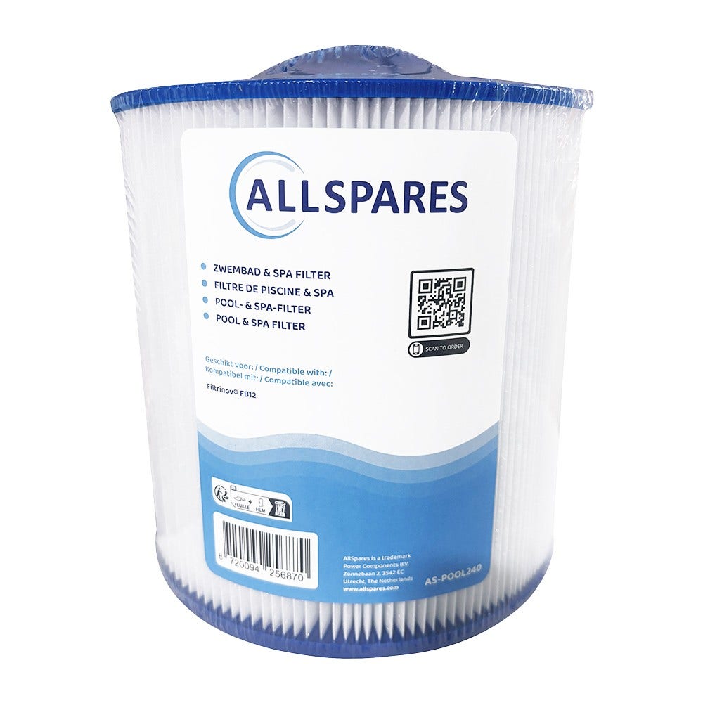 Zwembad Waterfilter geschikt voor Filtrinov FB12