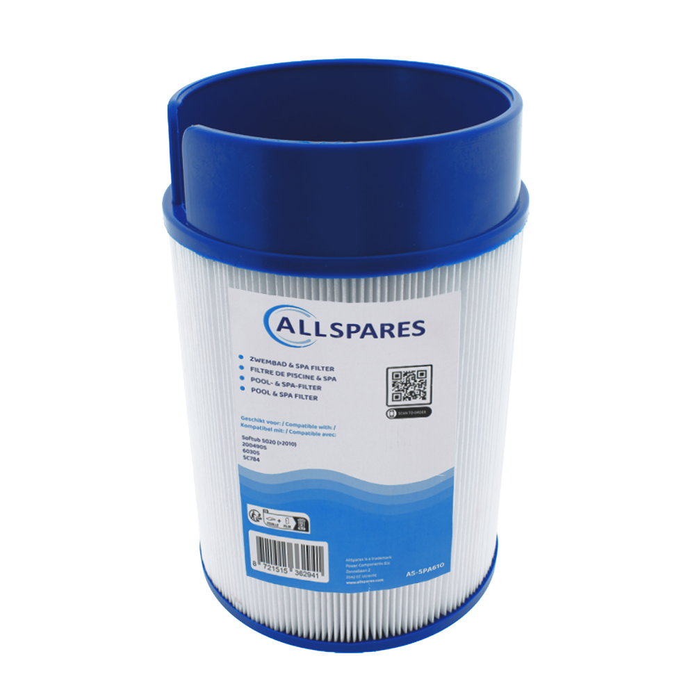 Spa Waterfilter geschikt voor Softub 5020 (>2010) / 2004905 / 60305 / SC784 