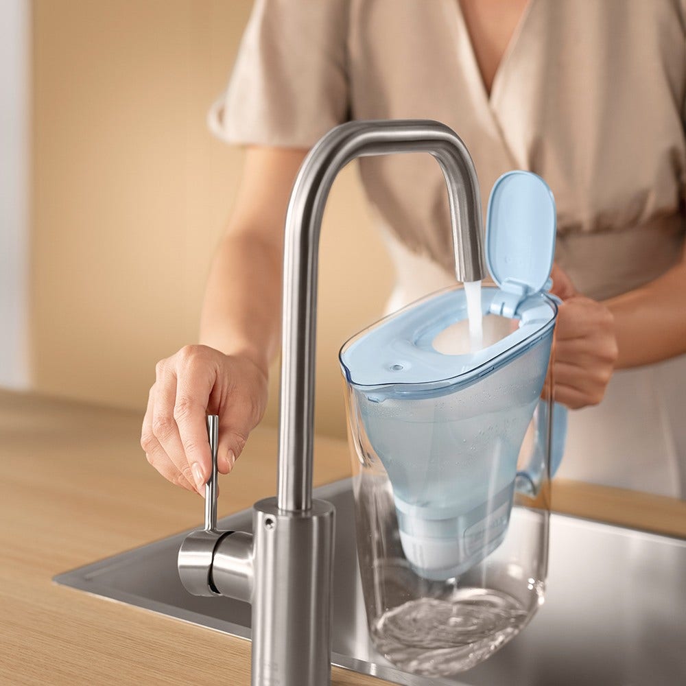 BRITA Style Eco Waterfilterkan 2.4L Poederblauw + MAXTRA PRO Waterfilter 1055740