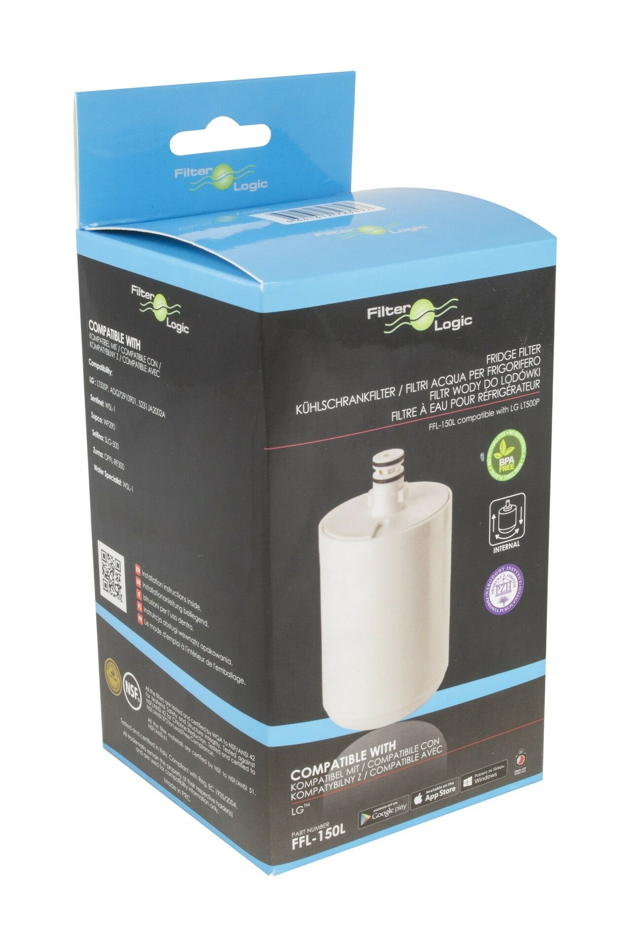 LG Waterfilter LT500P / 5231JA2002A van Filter Logic