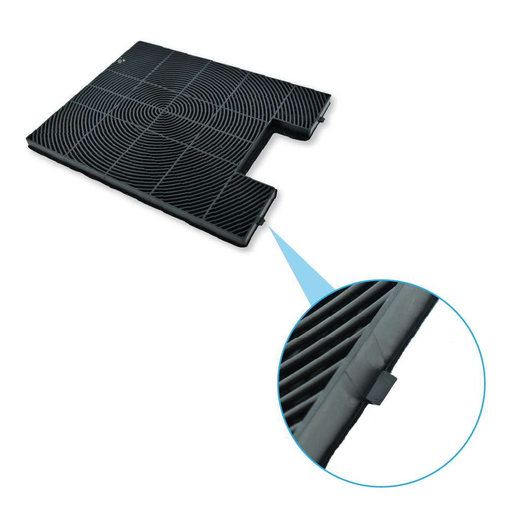Inventum Koolstoffilter AKC9000RVS (2st.)