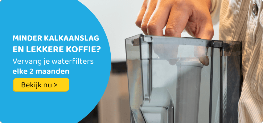 Waterfilter koffiemachine